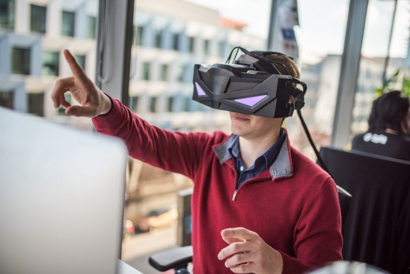 VR bryle