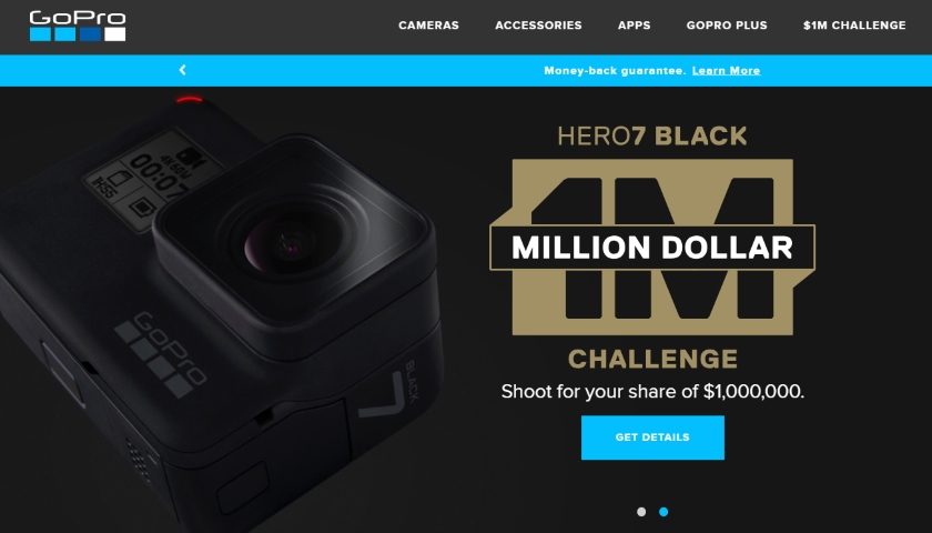 Soutěž HERO7 Black o milion dolarů