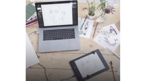 paper drawings into digital masterpieces