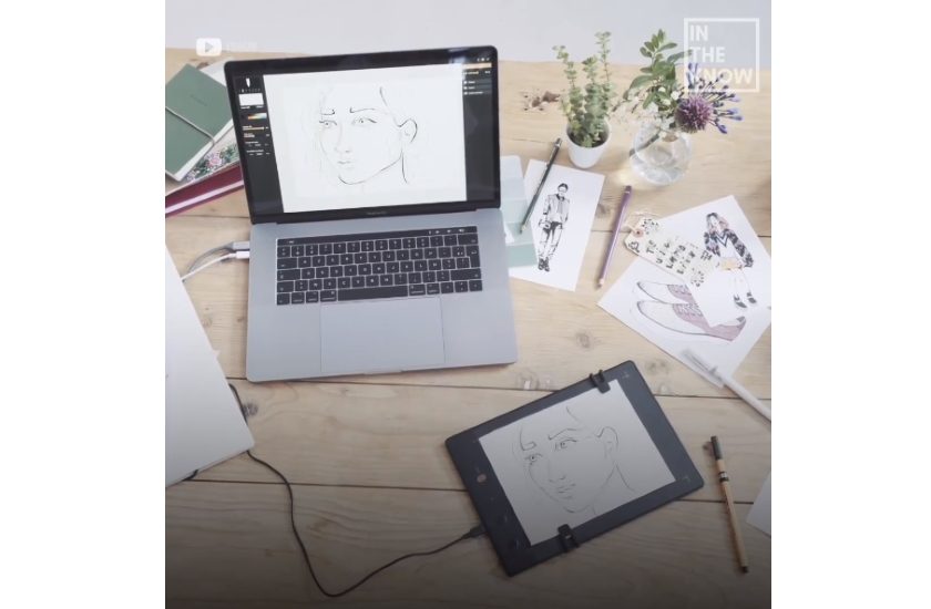 paper drawings into digital masterpieces