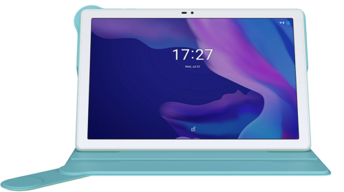 Aquaman 10 KIDS_Wifi_Resin_Mint Green_Tablet with flipcover_Front