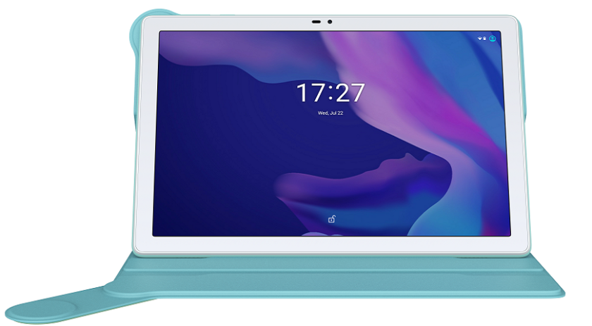 Aquaman 10 KIDS_Wifi_Resin_Mint Green_Tablet with flipcover_Front