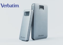 Verbatim Executive Fingerprint Secure HDD & SSD logo