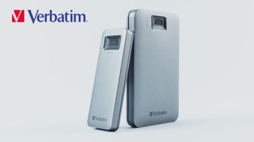 Verbatim Executive Fingerprint Secure HDD & SSD logo