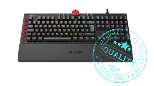 recenze klávesnice AGK700