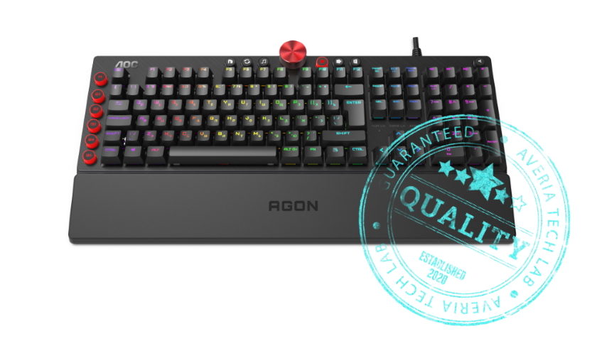 recenze klávesnice AGK700
