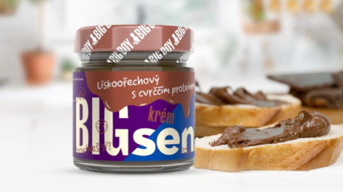 BIGsens - Lískoořechový krém s cvrččím proteinem