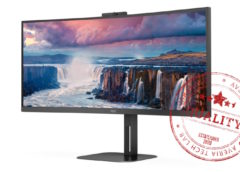 Prohnutý ultraširoký monitor AOC CU34V5CW/BK