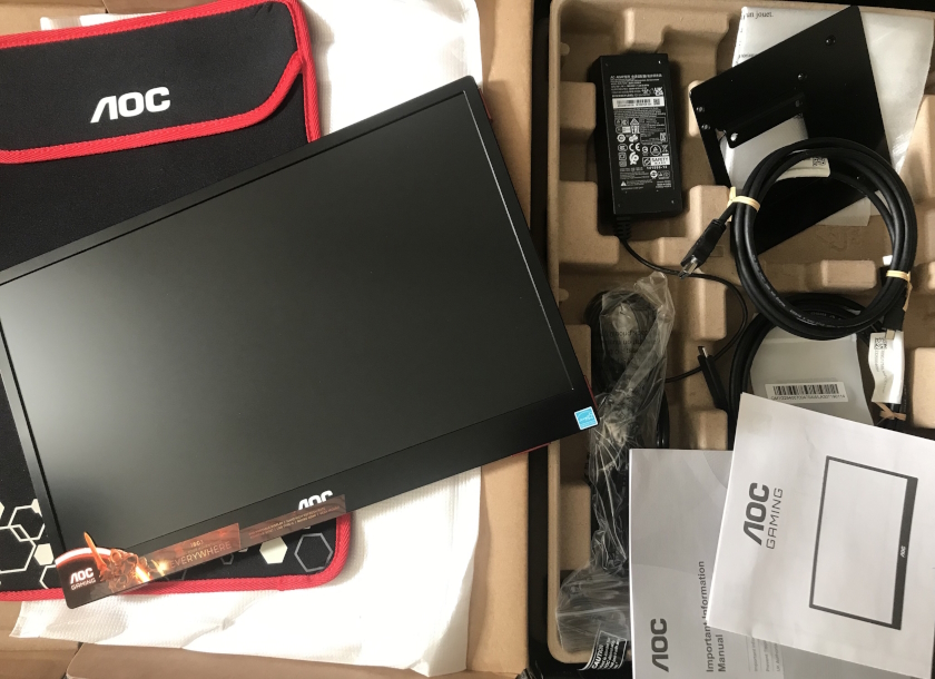 AOC GAMING 16G3 box