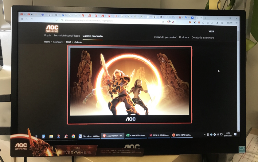 AOC GAMING 16G3 online