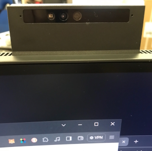 Zakřivený monitor Philips 49B2U6900CH kamera