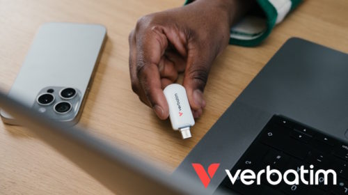 Pohodlný přenos větších objemů dat s flash diskem Verbatim Plectra USB-C