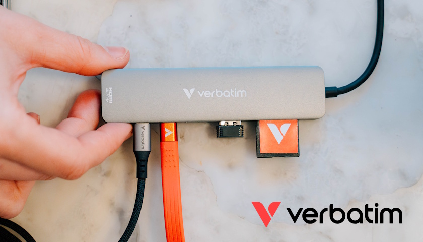 Ucelená řada USB-C rozbočovačů Verbatim Essentials